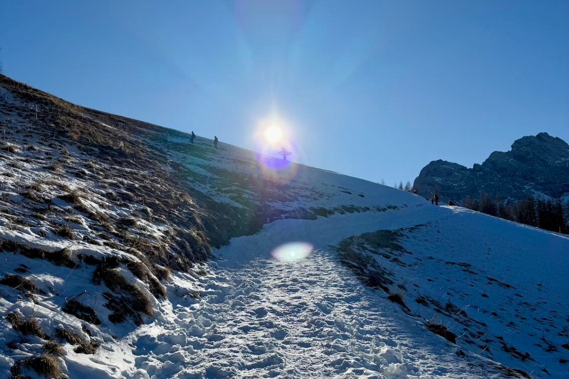Sentiero non ufficiale parte finale