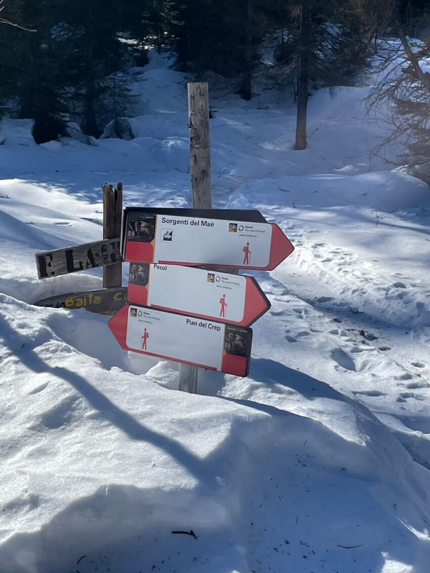 Svincolo per la Sorgente del Maè