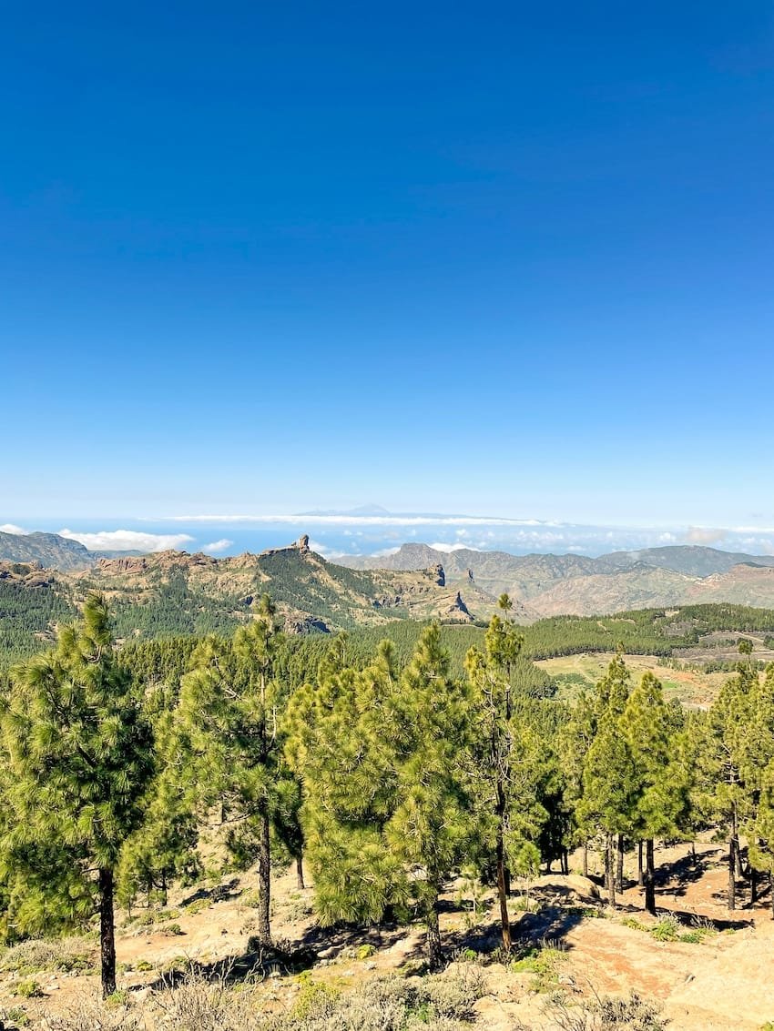 Panorama Pico de Las Nieves Gran Canaria