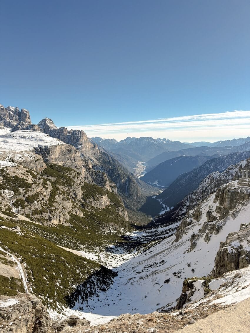 Auronzo di Cadore da Rifugio Auronzo