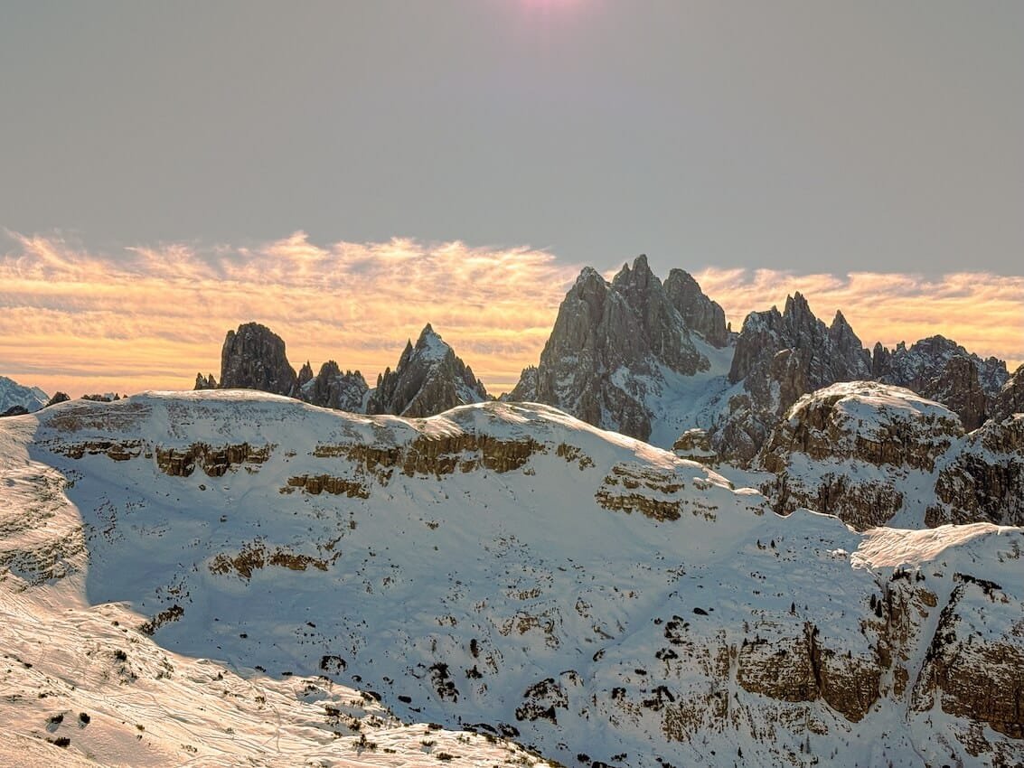 Cadini di Misurina da Rifugio Auronzo