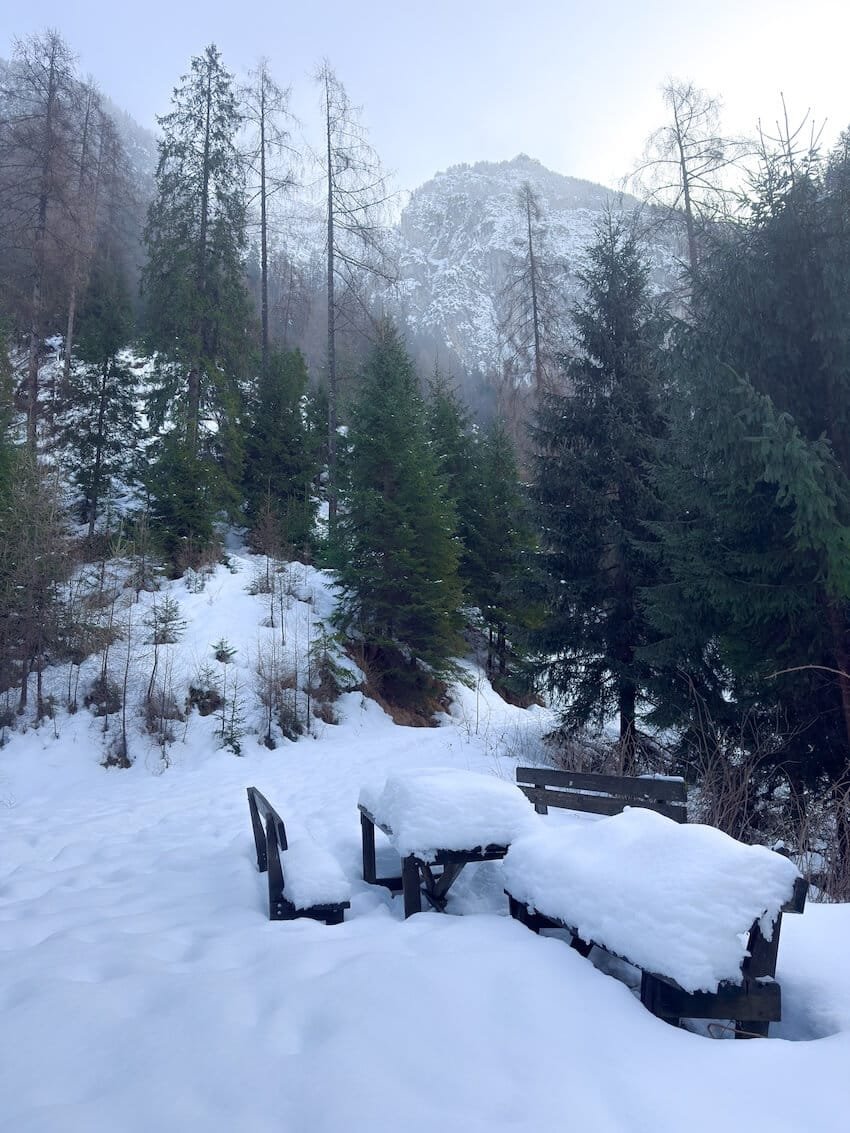 Area Picnic Sentiero Cascata Ru de Rialt