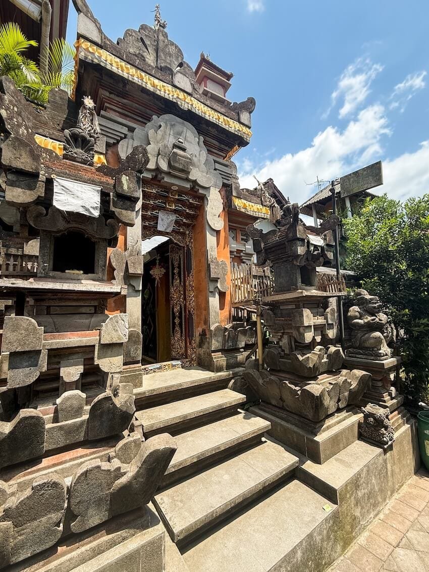 Ingresso Casa Tipica Balinese