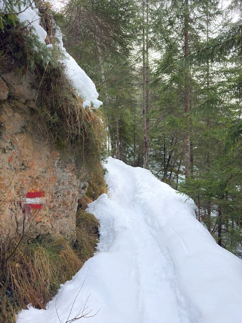 Inizio Sentiero Cascata Ru de Rialt