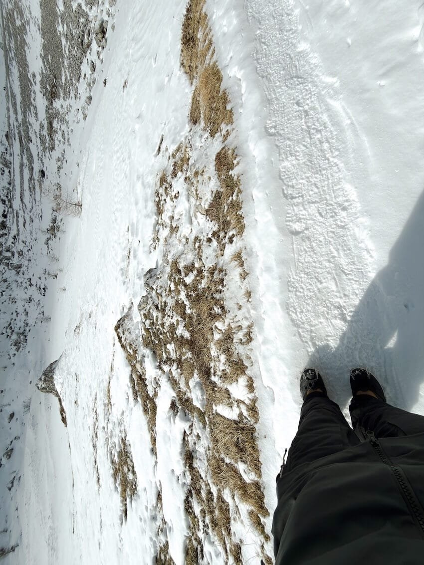 Restringimento Sentiero per Passo Averau