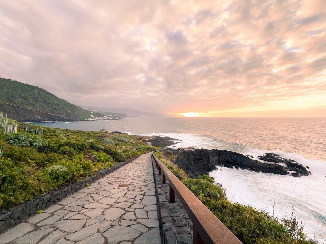 Costa El Sauzal Tramonto Itinerario 7 Giorni Tenerife