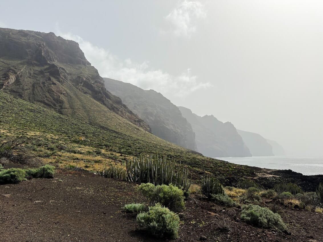 Scogliera Sud Punta de Teno Itinerario 7 Giorni Tenerife