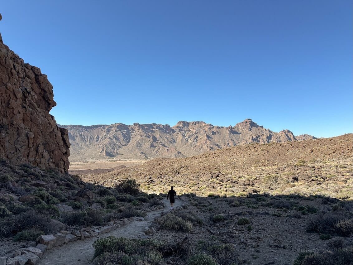 Sentiero all'Ombra e Panorama Roques de García Tenerife