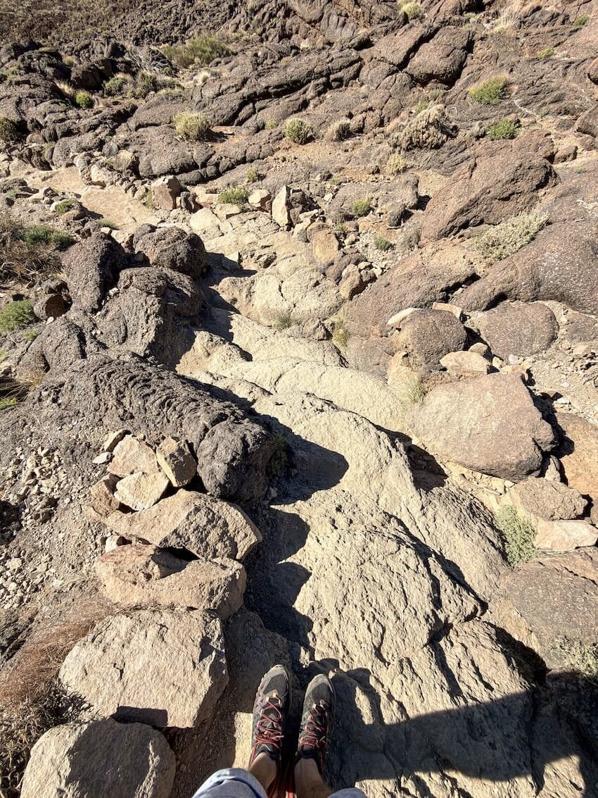 Sentiero in Discesa Roques de García Tenerife