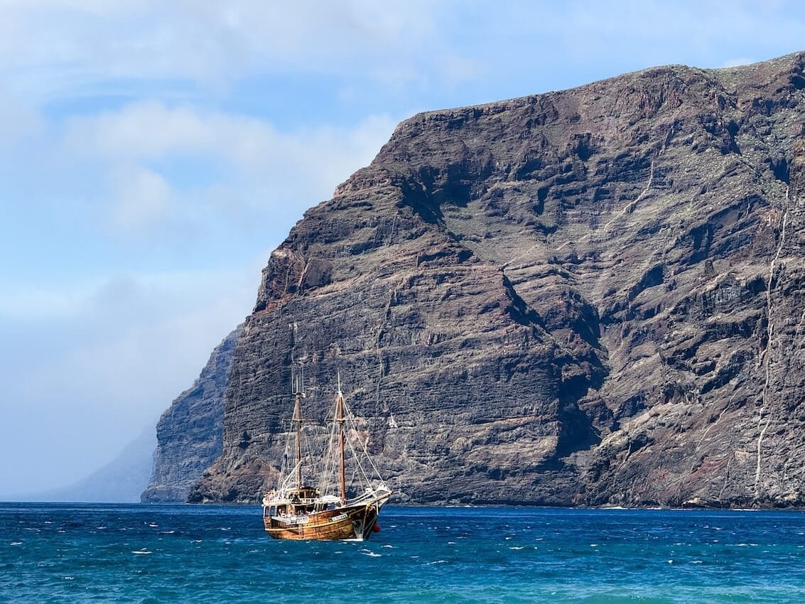Veliero Los Gigantes Itinerario 7 Giorni Tenerife